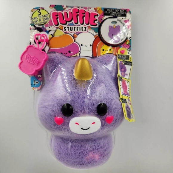 Fluffie Stuffiez Surprise Reveal Unicorn Plush Toy - Picture 2 of 5